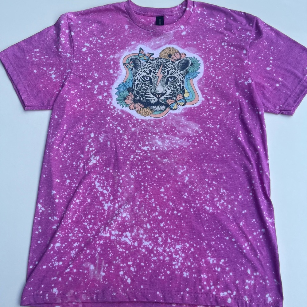 Handmade Sublimation Bleach Shirts